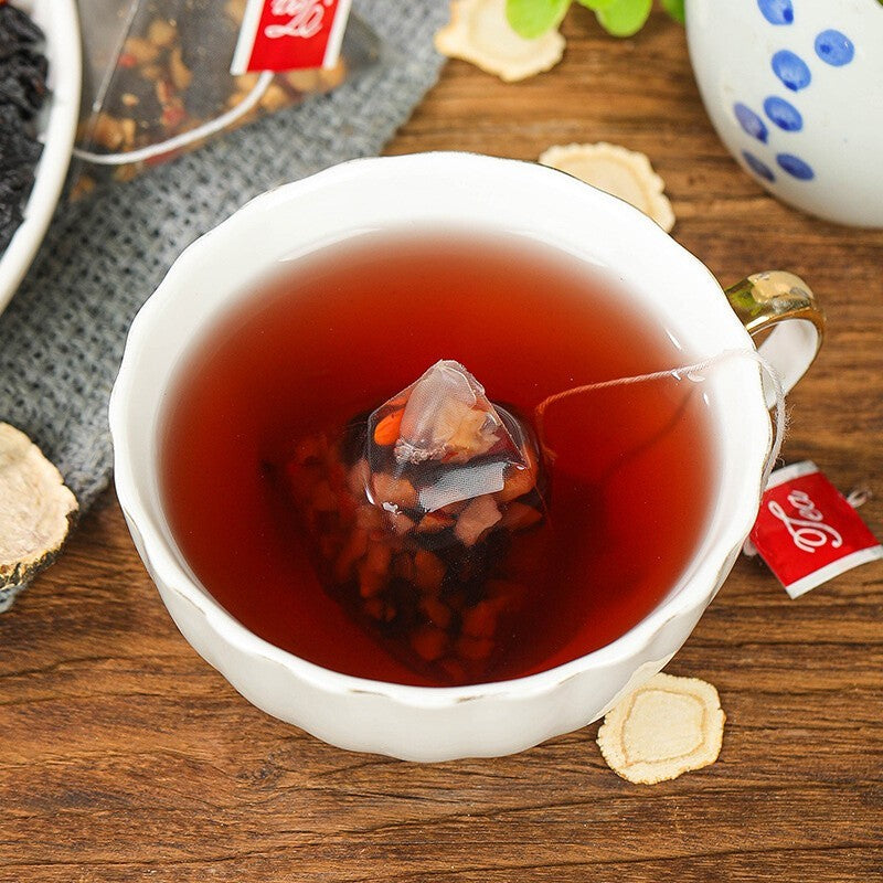 Kidney tea liver tea 30pcs Ginseng six treasure tea red date kidney health