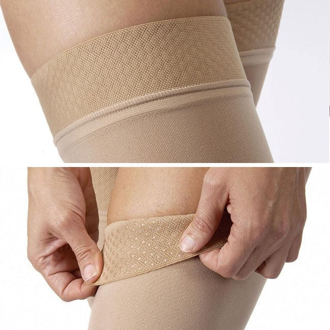Graduated Medical Compression Thigh High Support Stocking Open/Closed Toe Socks