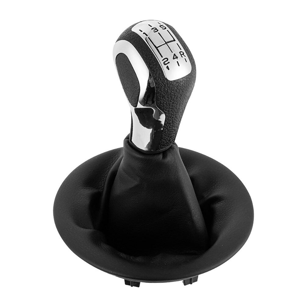 5 Speed Shift Knob Gear Stick + Gaiter For Citroen Berlingo III Peugeot Partner