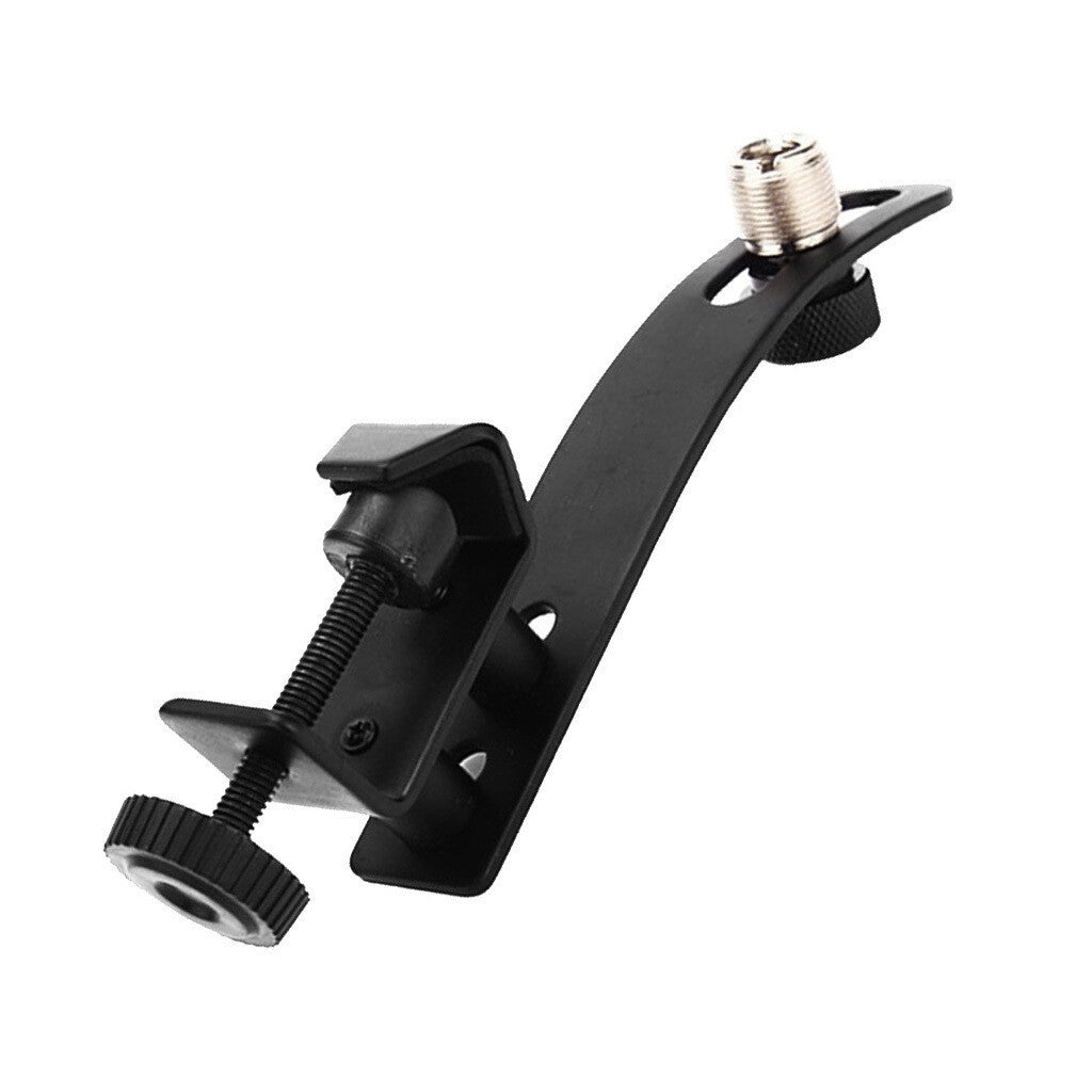 Clamp Drum Shockproof Mic Clip Rim Mount Universal Pro Microphone Holder