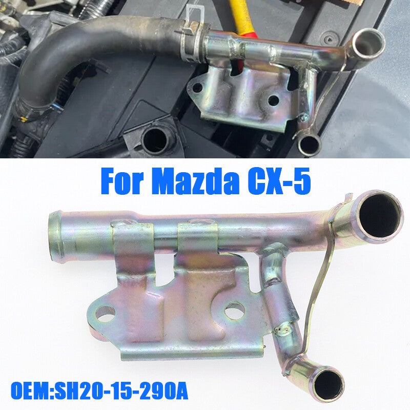 Engine Coolant Bypass Exhaust Water Heating Pipe Connector For MAZDA SH2015290A