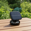 Portable Fan with Solar Panel Outdoor Solar Powered Fan Cordless for Camping