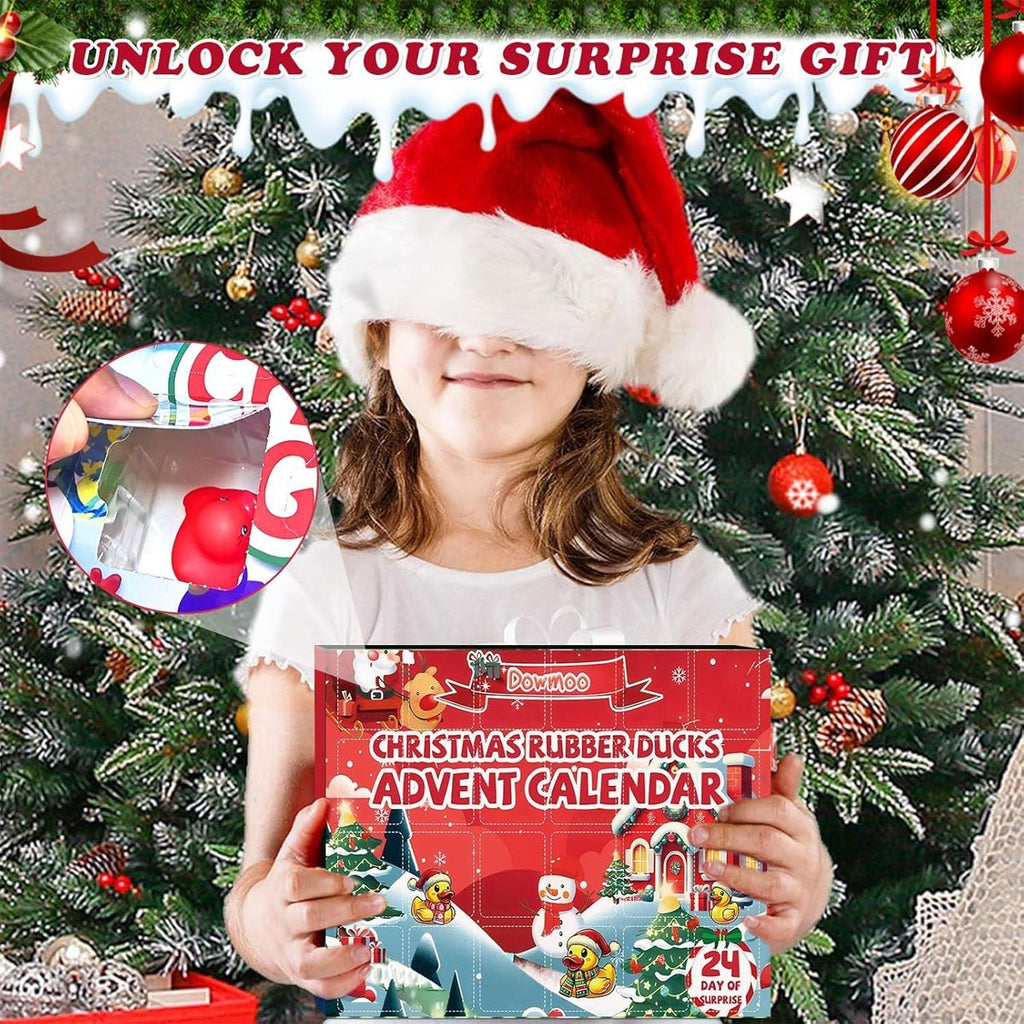 Rubber Duck Advent Calendars 2026-24 Days Christmas Countdown Calendar Xmas Gift