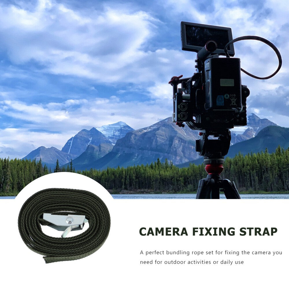 2 Pcs Trail Camera Tree Strap Spare Straps for Wildlife Outdoor Field