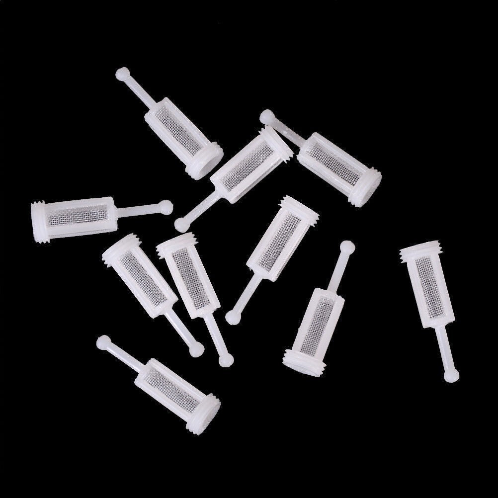25PCS Gravity Feed Spray Gun Pot Paint Filters Mesh Small Strainers