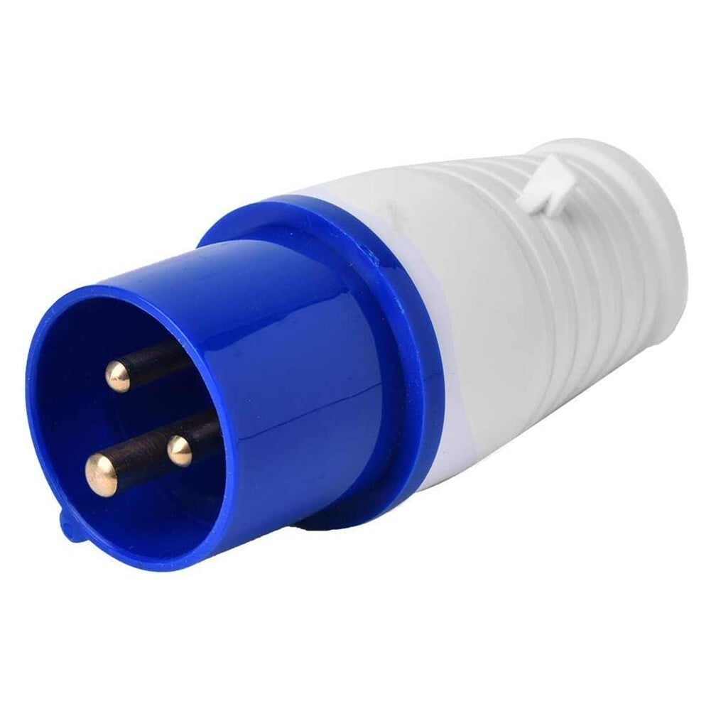 16 Amp 3 Pin Socket And Plug Wall-mounted 220-250V 16A Caravan Camper Van UK