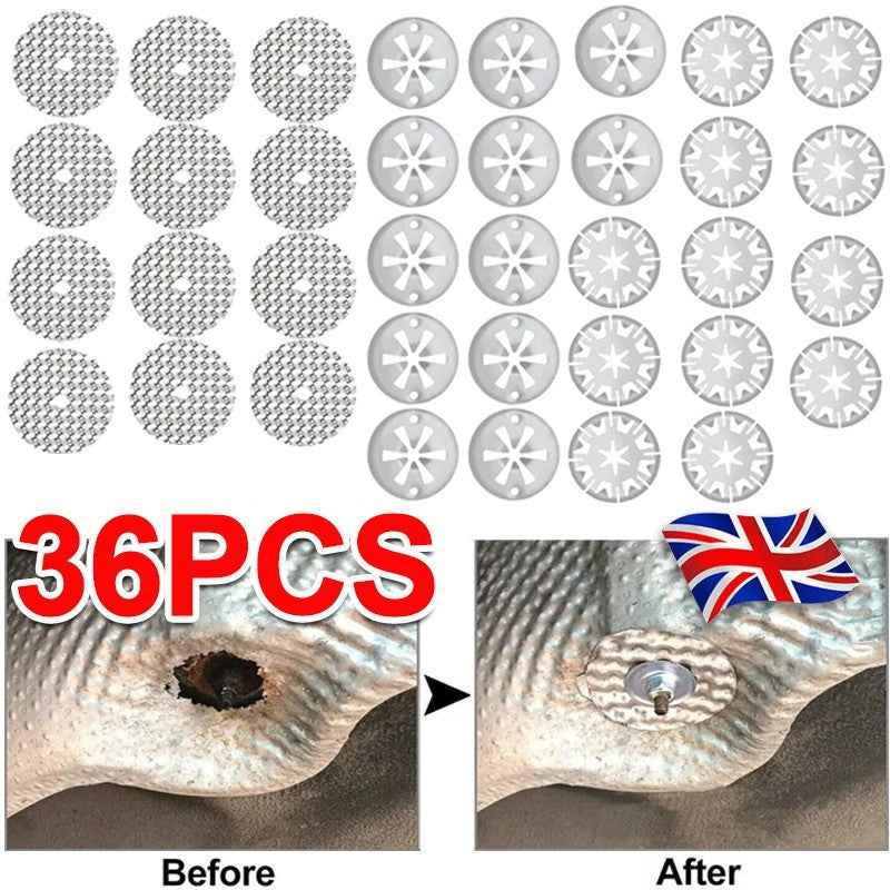 36Pcs Heat Protection Plate Heat Shield Attachment Repair Kit N90335004
