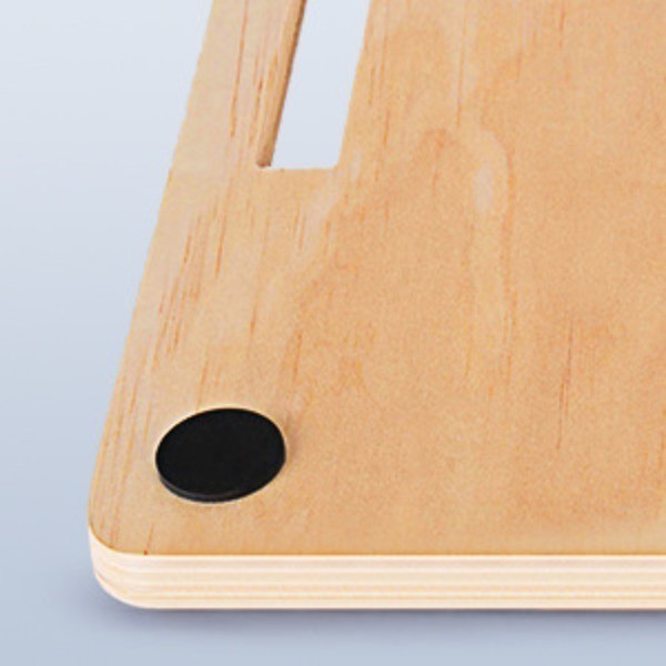 Foldable Wooden Slant Board Calf Stretcher Incline Board Yoga Gym Home Workout