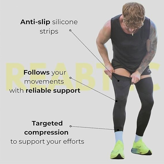 Compression Sleeves for Knees and Legs For Reabtec Knitec V2