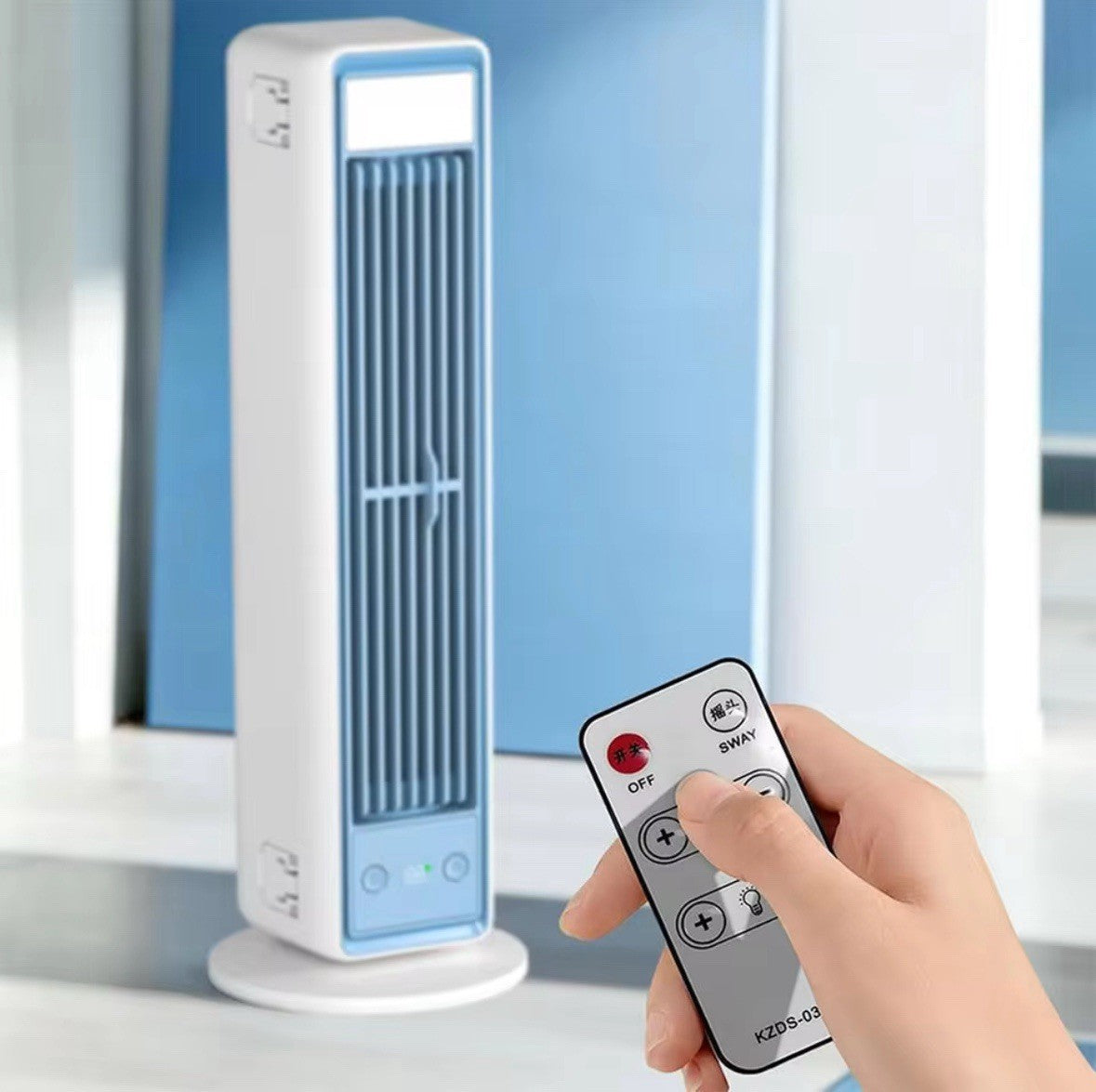 Tower Fan Silent Air Cooler Strong Wind Bladeless Air Conditioner 10 Day Ship uk