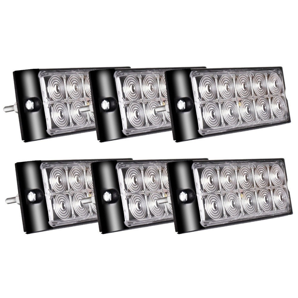 Vehicle Tail Signal LED Marker Lights 2PCS 12/24V for Truck and Trailer