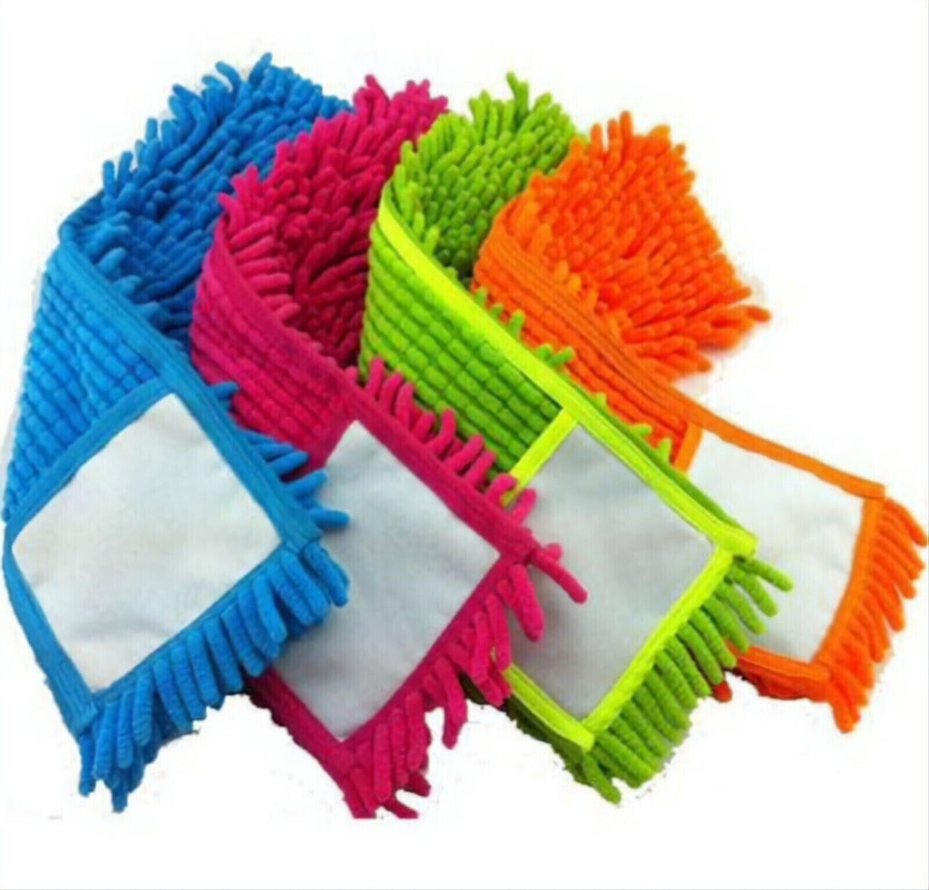 5 x Micro Fiber Floor Mop Cleaner Extendable Refill Head Tile Wet Dry 4191 A