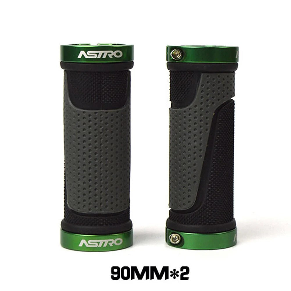 1 Pair 90mm Bicycle Handlebar Covers Rubber Locking Handlebar Covers Bicycle