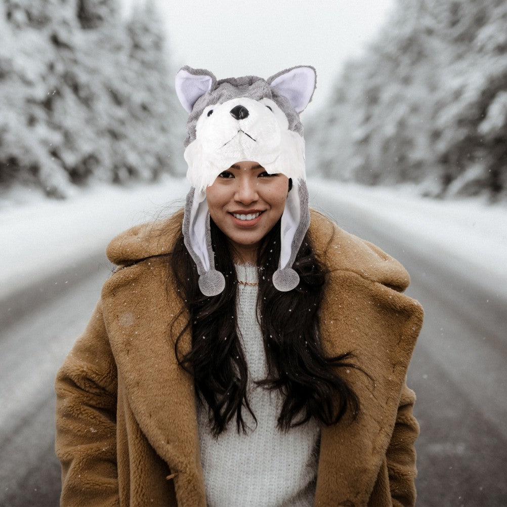 Winter Plush Strap Hat Thickened Ear Protective Furry Men Cap Warm