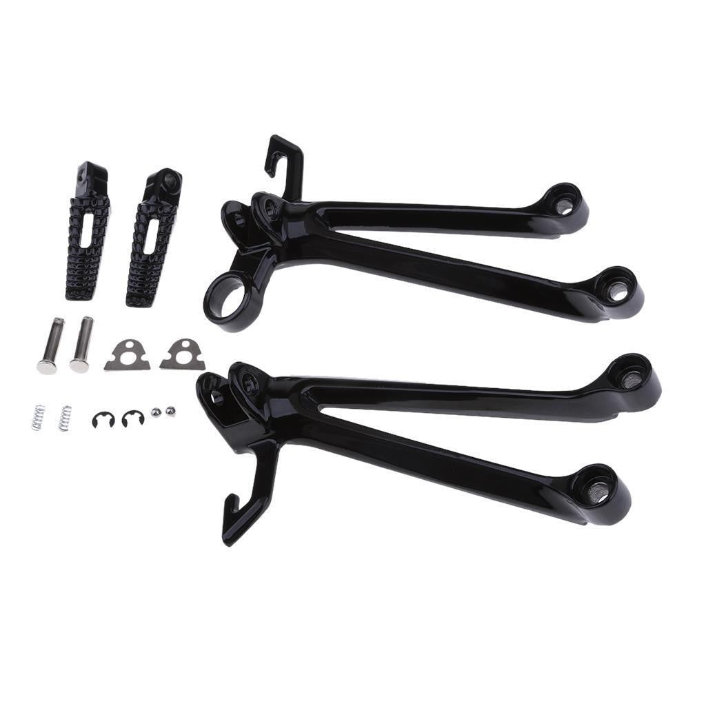 Rear Passenger Foot Peg Footrest Bracket Set For Suzuki GSXR1000 2005-2006