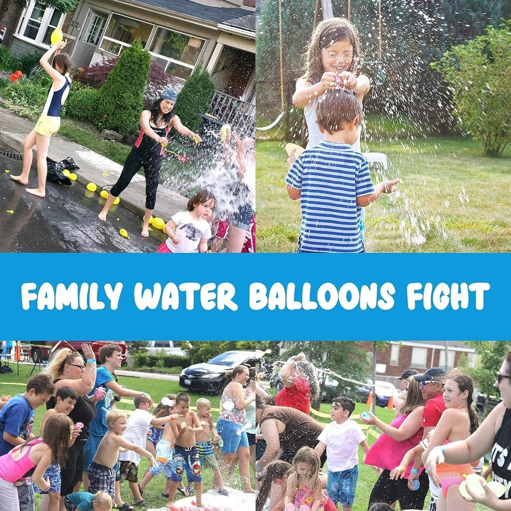 5 Packs x 111 Self Sealing Water Balloons Outdoor Garden Play Kids Party Fun