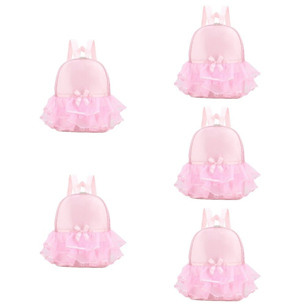 5 Pack Dancing Bag for Girls Ballet Bags Dance Backpack Schoolbag