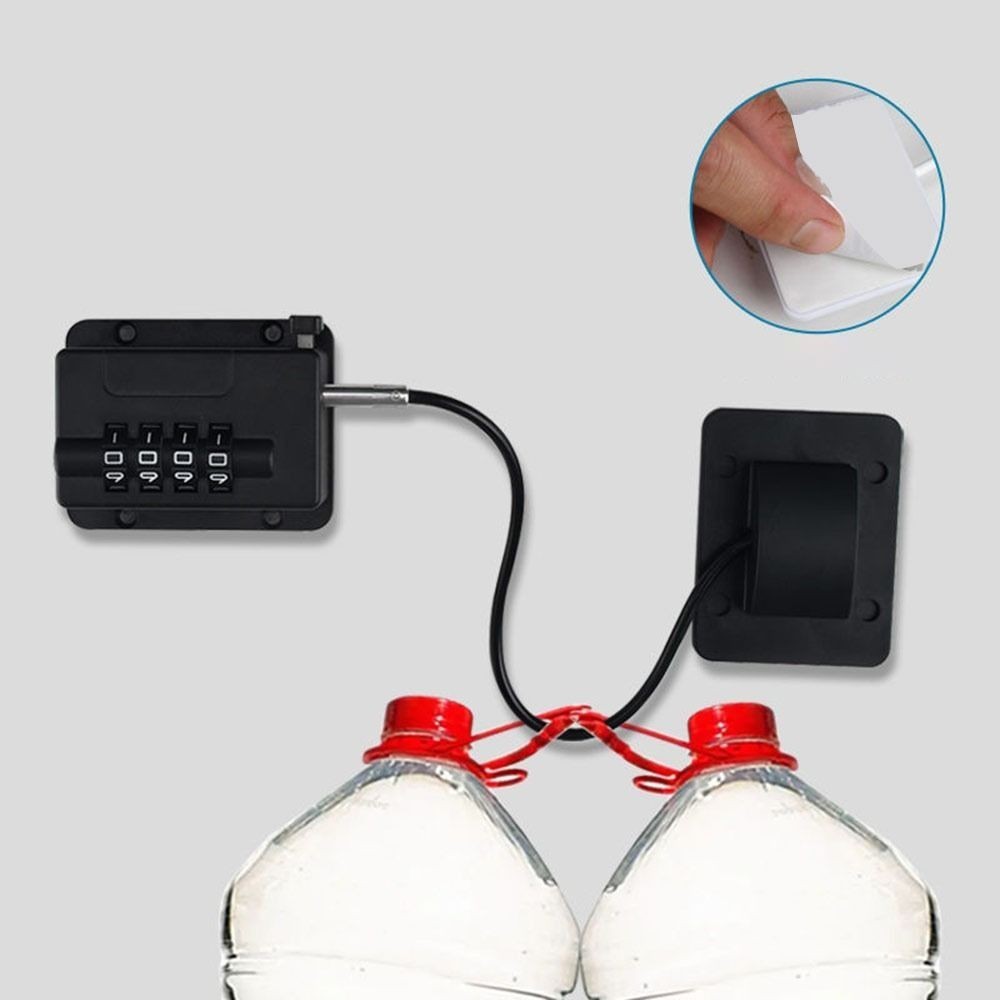 Adjustable Refrigerator Door Coded Lock Window Digital Password Lock  for Home