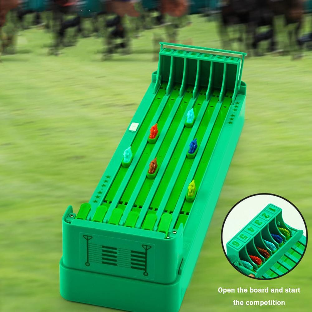 Tabletop-Horse Racing Game with 6 Horse Novelty Toy Sports Toy Develop