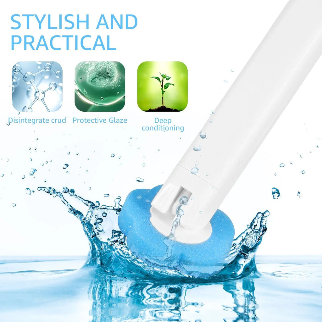 UK Disposable Toilet Brush Replacement Heads – Three Colors & Scents