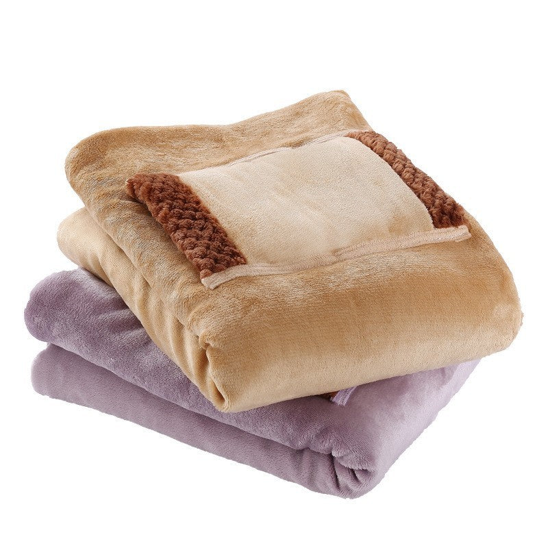 Electric Heated Throw Over Blanket Large Warm Washable Fleece Winter Warming USB