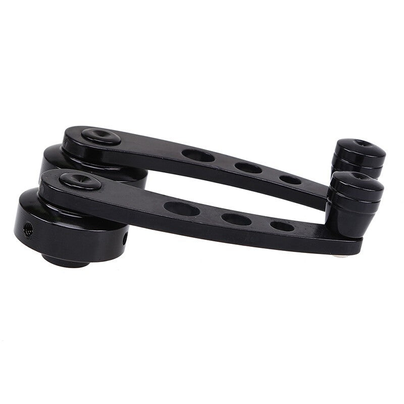 Pair Black Car Truck Window/Door/Winder Riser Crank Handle Riser Alloy Universal