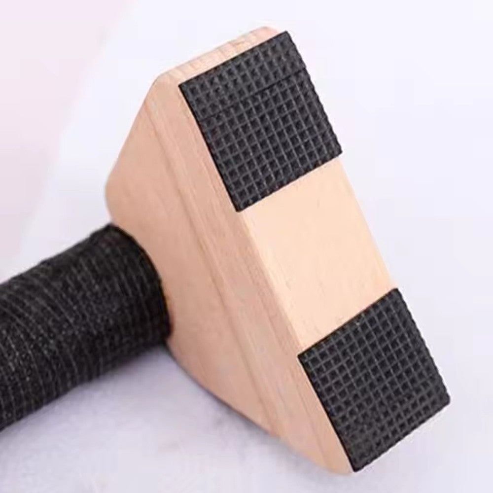 2x Push up Bars Stands Anti Slip Planks Handstand Training Wood Parallettes