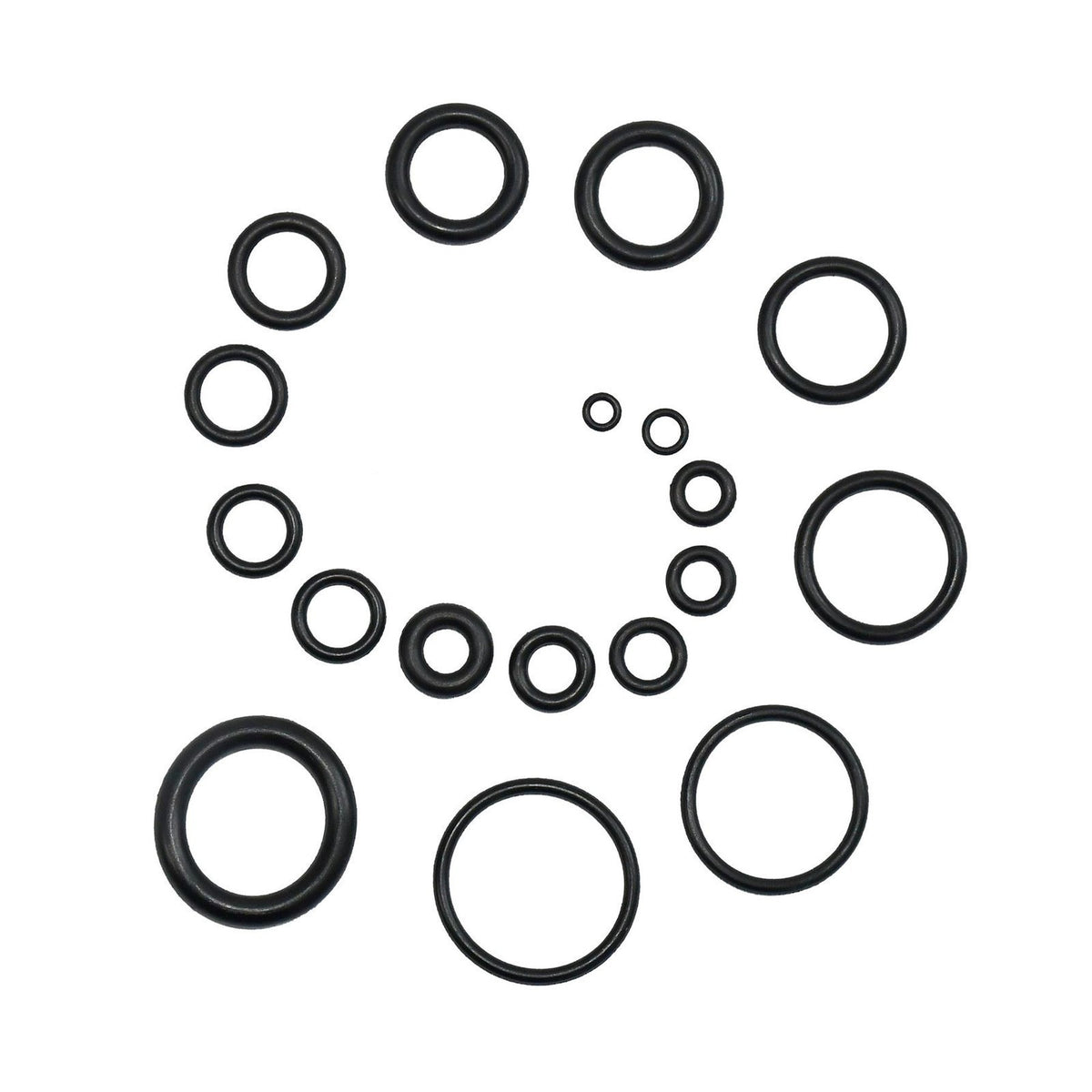 225Pc O RING SET Assorted O-Ring Washer Kit Pack Rubber ORing Seals Plumbing Tap