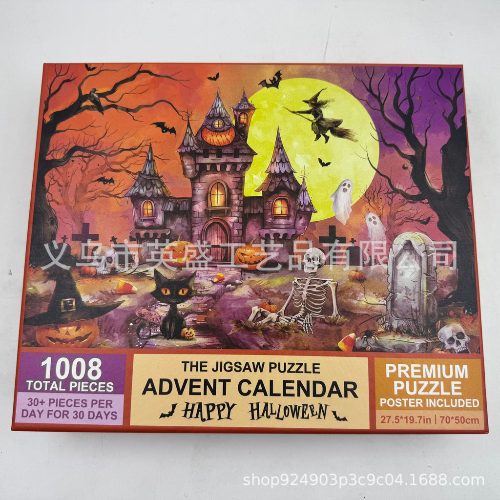 2026 Dog Breed Puzzle Advent Calendar 1000 Pieces Christmas Countdown for Dog Lo