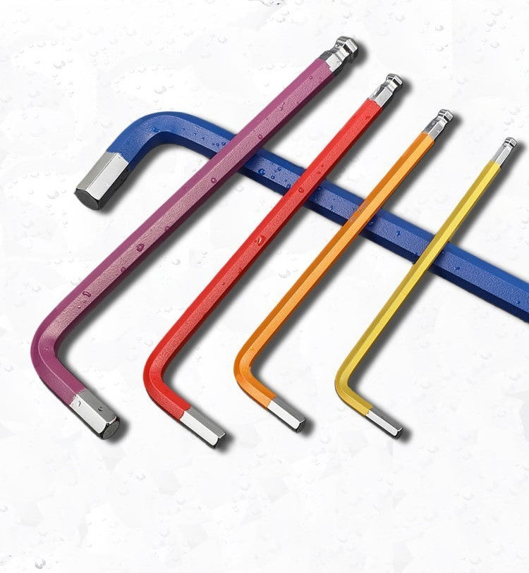 9pcs Screwdriver Tool Set Colorful Hexagonal Wrench Set, Hexagonal Wrench Set