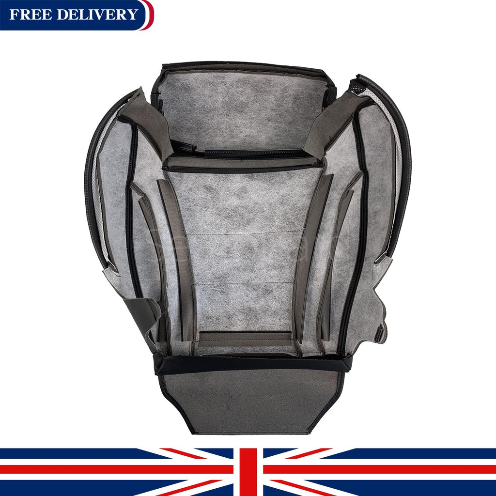 2015-2022 For Mercedes-Benz GLC Driver Bottom Seat Cover X253 C253 LEATHER BLACK