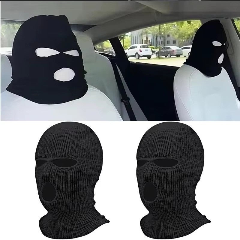1pc Funny Car Seat Headrest Cover-Auto Interior Decoration Protector Universal