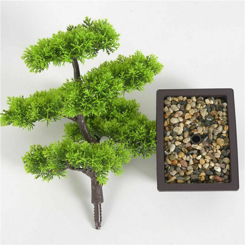 Artificial Plants Bonsai Tree Potted Fake Plants In Pot Plant Decor