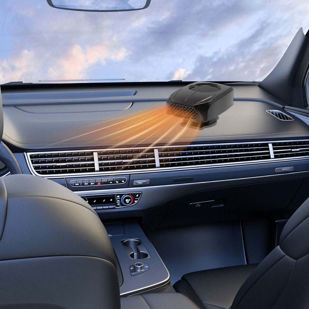 150W Car Heater 12V Windshield Heating Fan Defogger Defroster Demister Portable