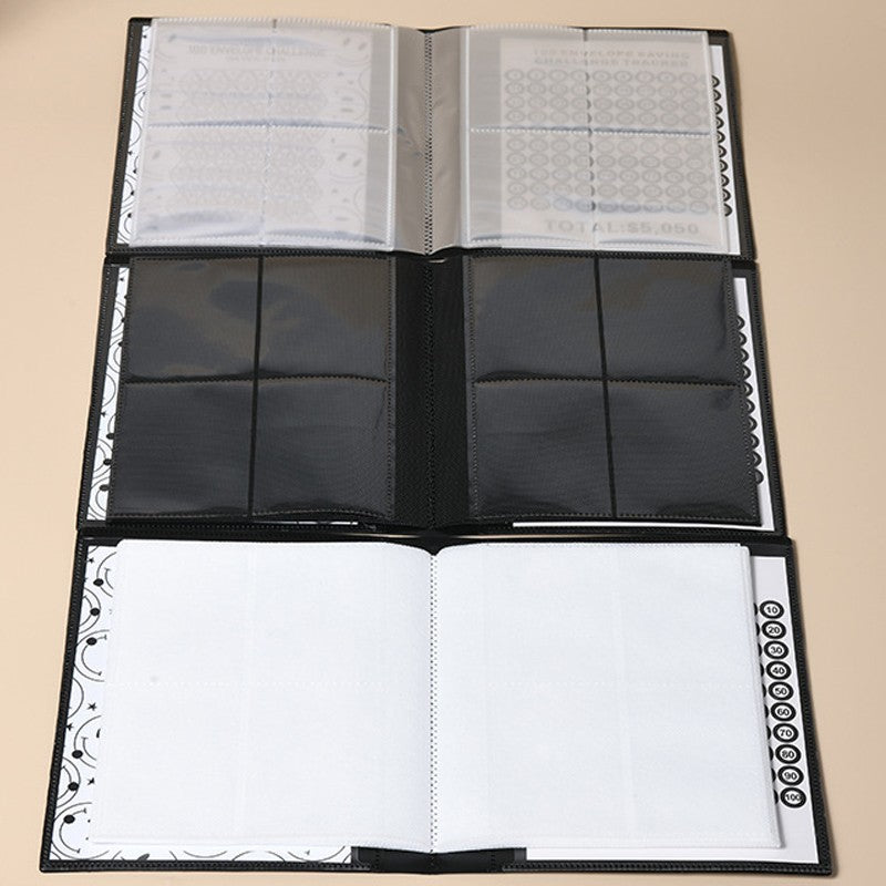 100 Envelope Challenge Binder Cash Savings Challenge Book Saving Money Envelope