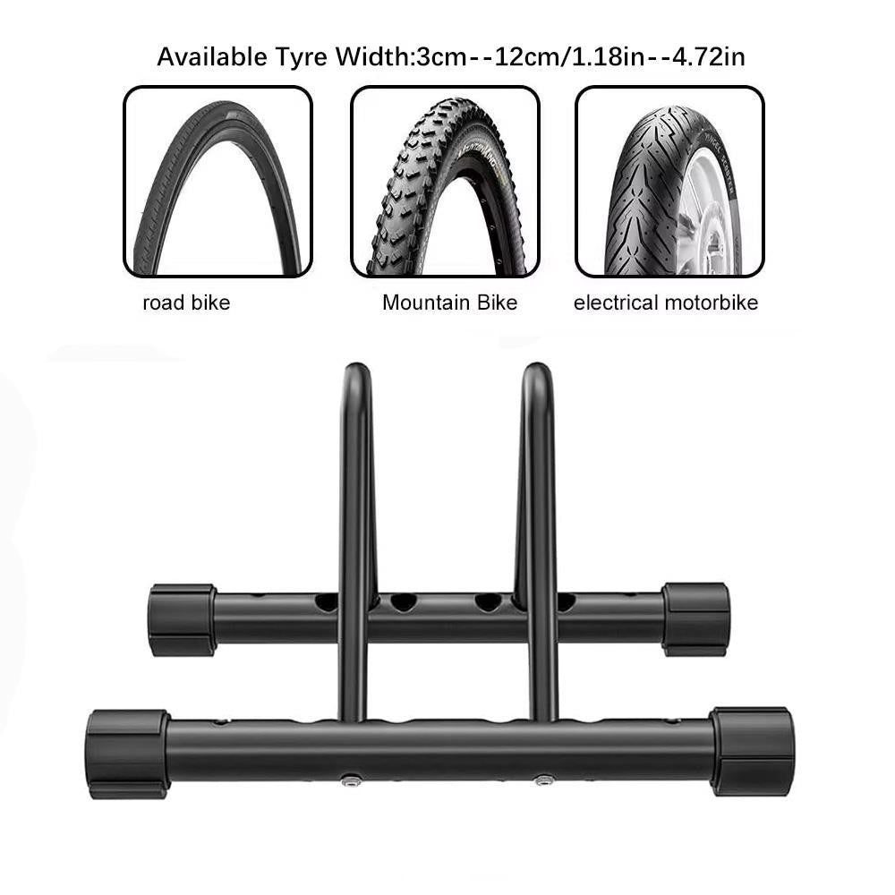 Adjustable Bike Bicycle Parking Floor Rack Stand Cycle Storage Mount Holder