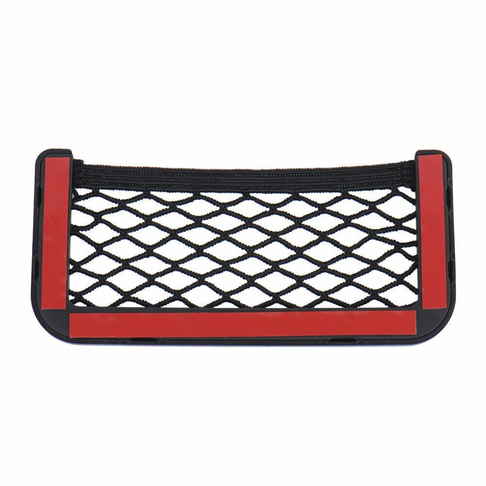 Car Van Truck Net Mesh Storage Bag Pocket Organizer Holder Phone/Wallet 20x8cm