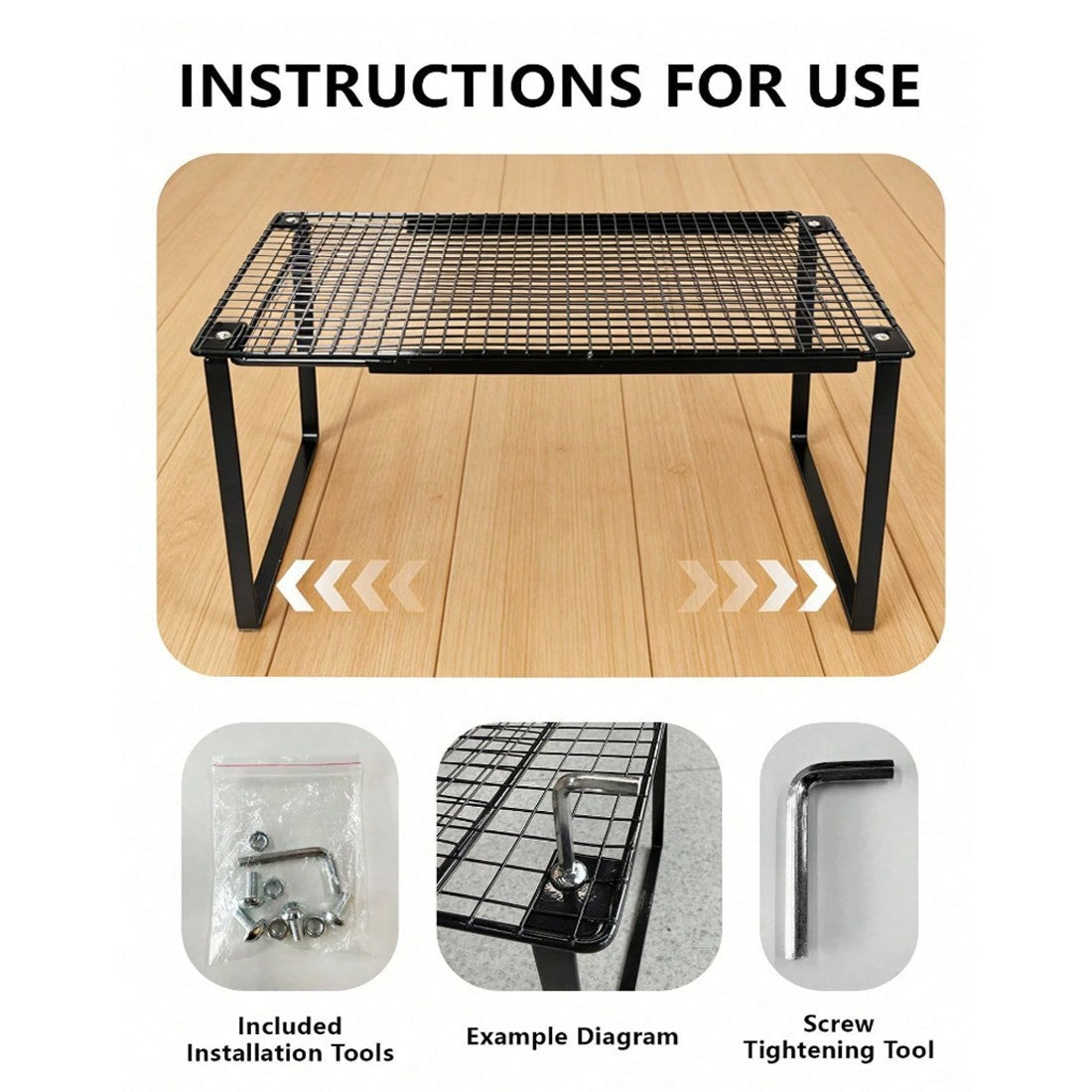 Extendable Wardrobe Tiered Shelves, Wardrobe Storage Rack,cabinet Tiered Shelves