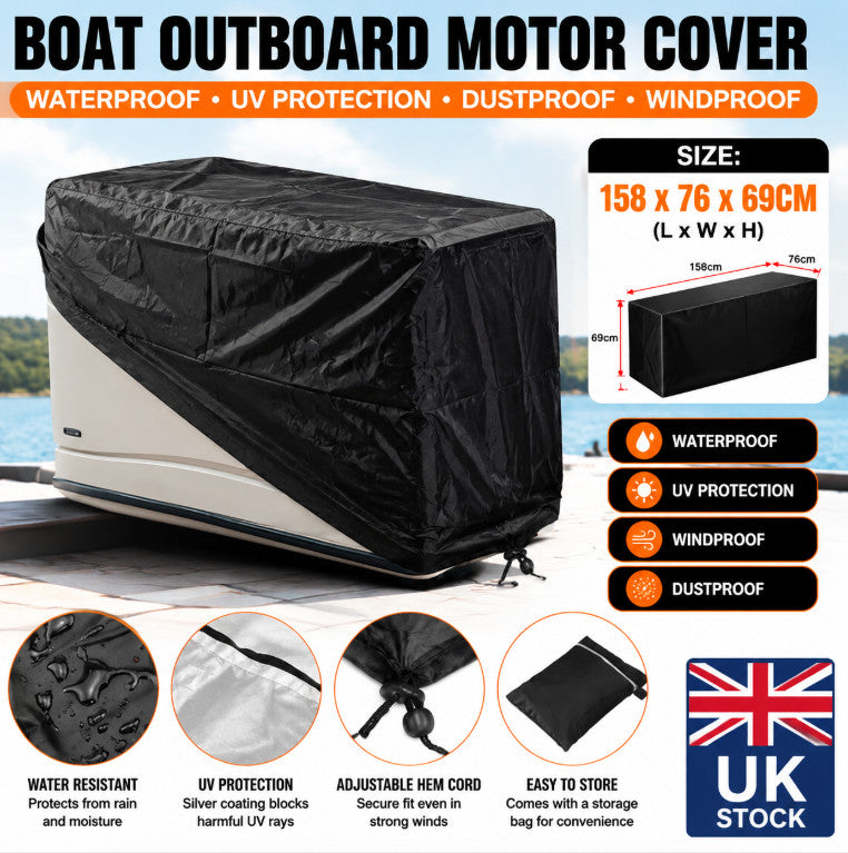 UK Outdoor Waterproof Furniture Cover Deck Box Storage Garden Protective Covers