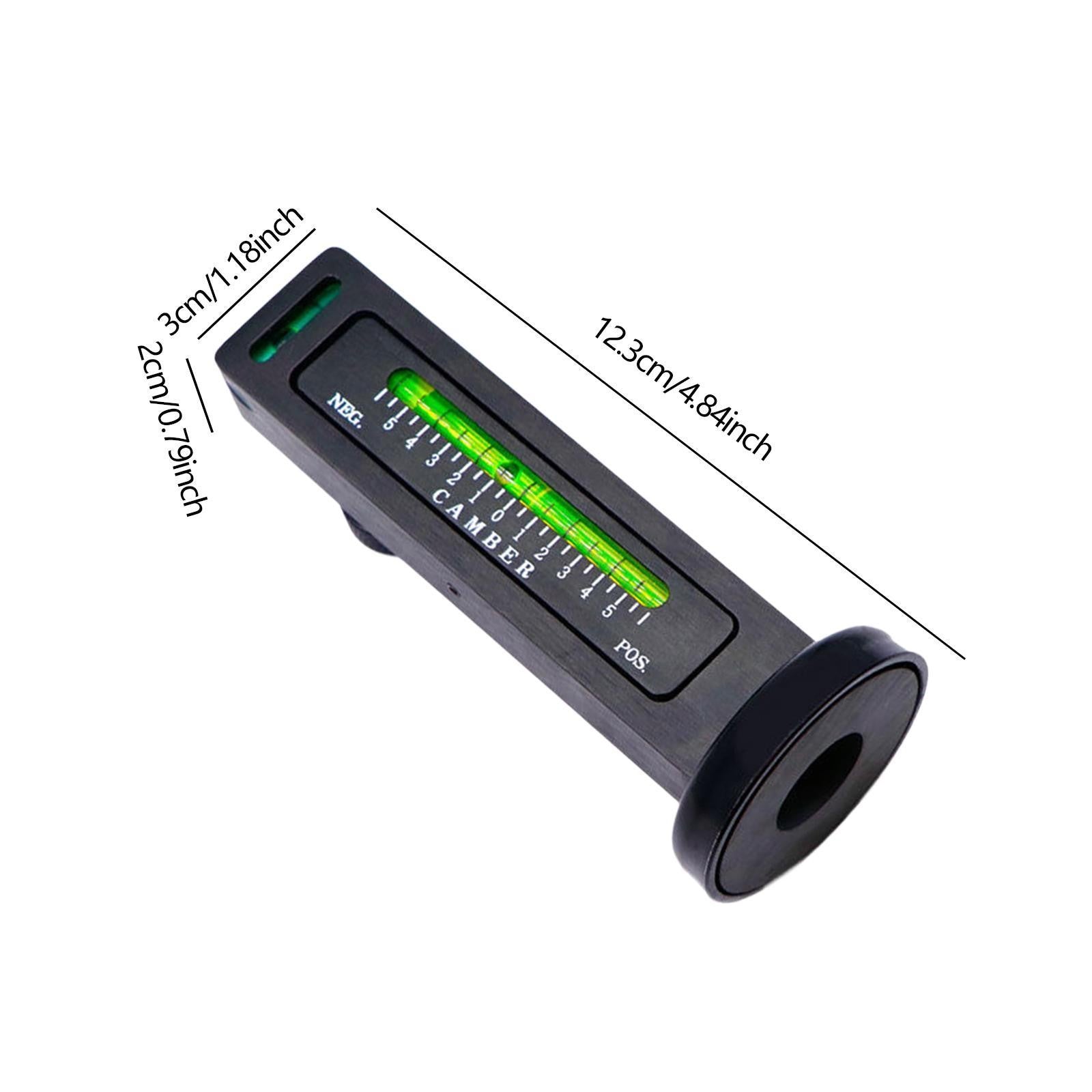 Magnetic Gauge Tool Wheel Alignment Level Instrument Camber Gauge for RV Car