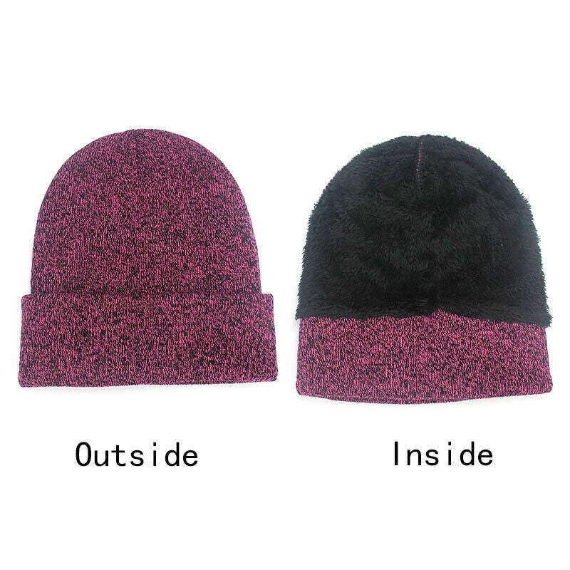 3PCS/Set Men Women Beanie Hat And Neck Scarf Knitted Gloves Set Winter Warm Gift