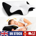 Orthopedic Memory Foam Pillow Ergonomic Shape for Cervical Neck & Shoulder Pain
