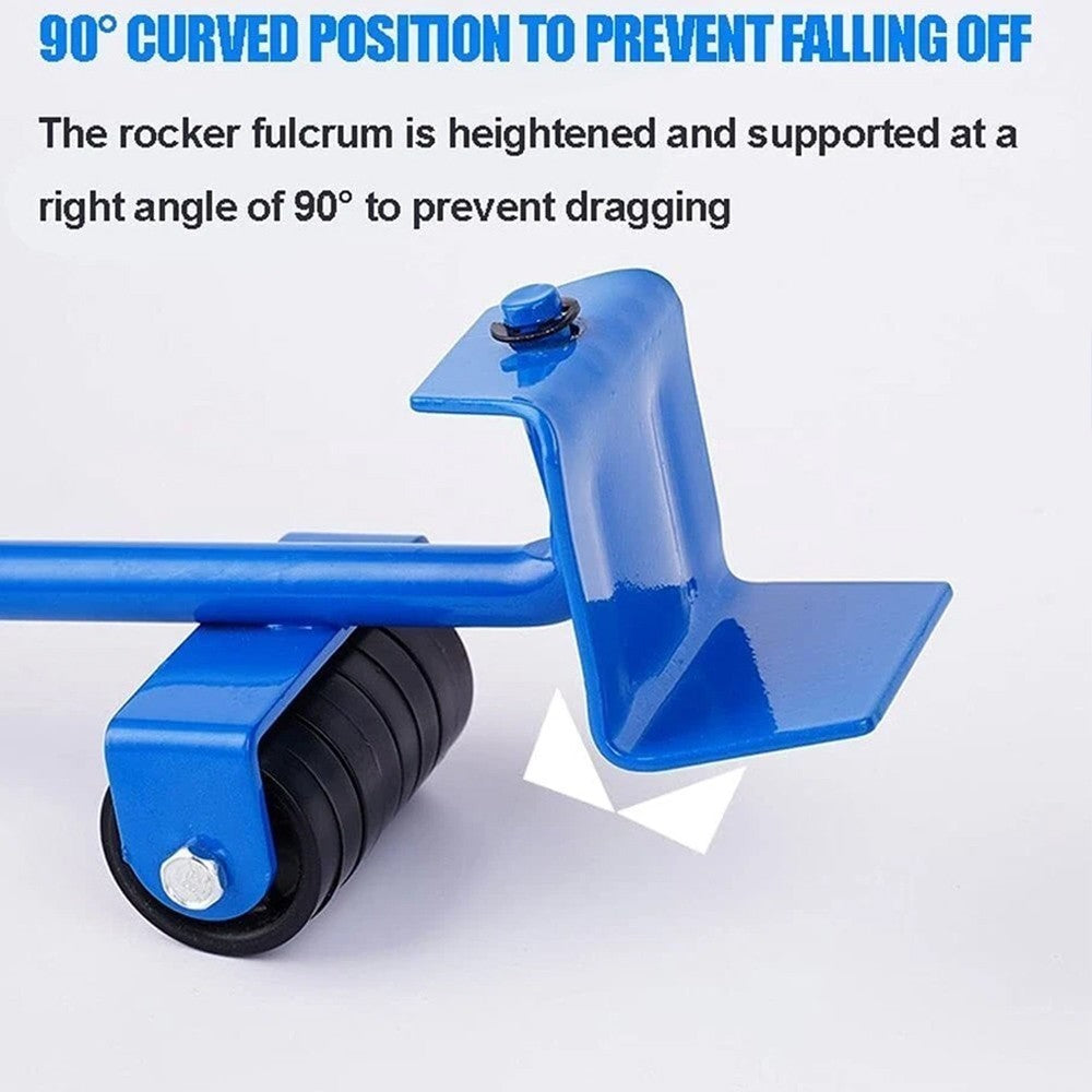Heavy Duty Furniture Shifter Lifter Wheels Moving Slider Mover Removal Set Tool