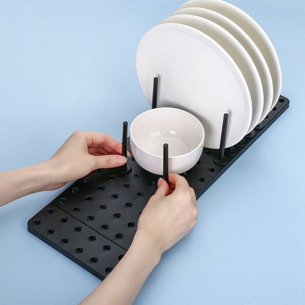 Rack Kitchen Shelf Organizer Drawer Organizer Tray Bowl Pot Storage Holder