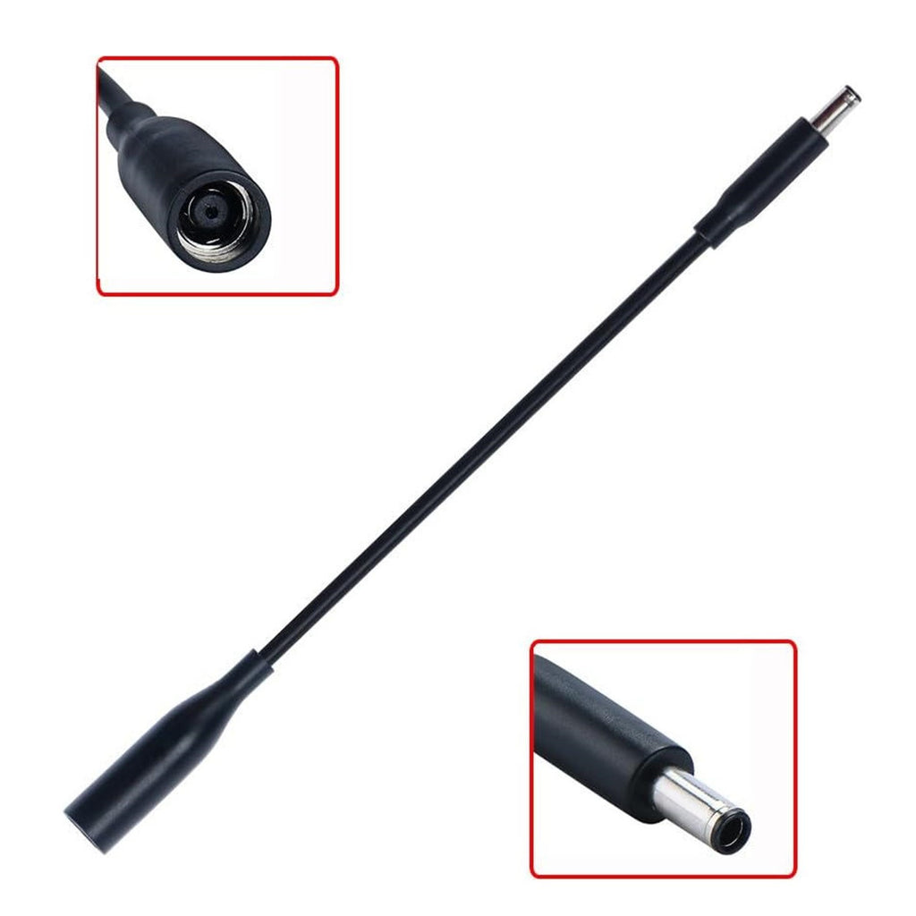 10PCS Dell Charger Adapter Cable 7.4mm Round Female To 4.5mm Male Plug New