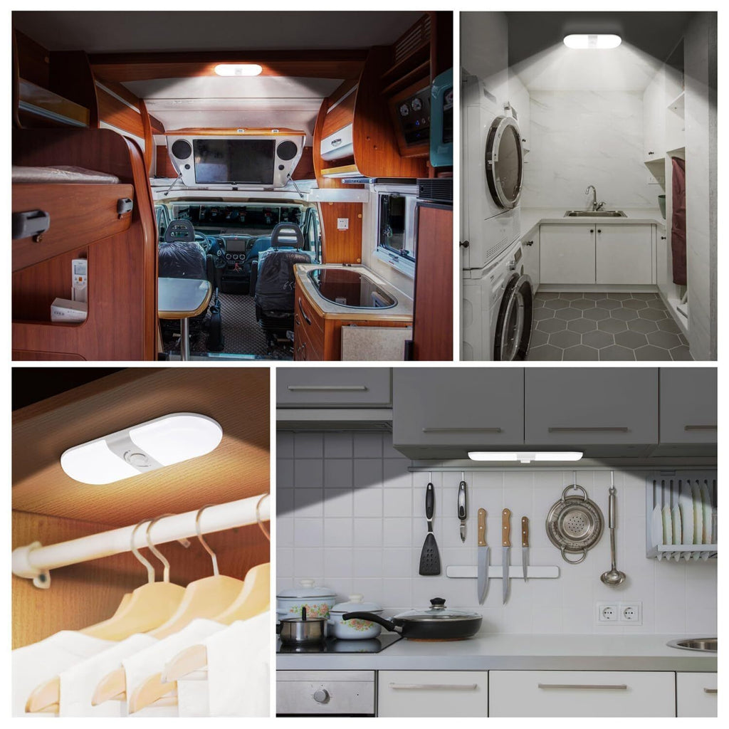 For RV truck12V dimmable ceiling light with switch caravan Motorhome lamps LED