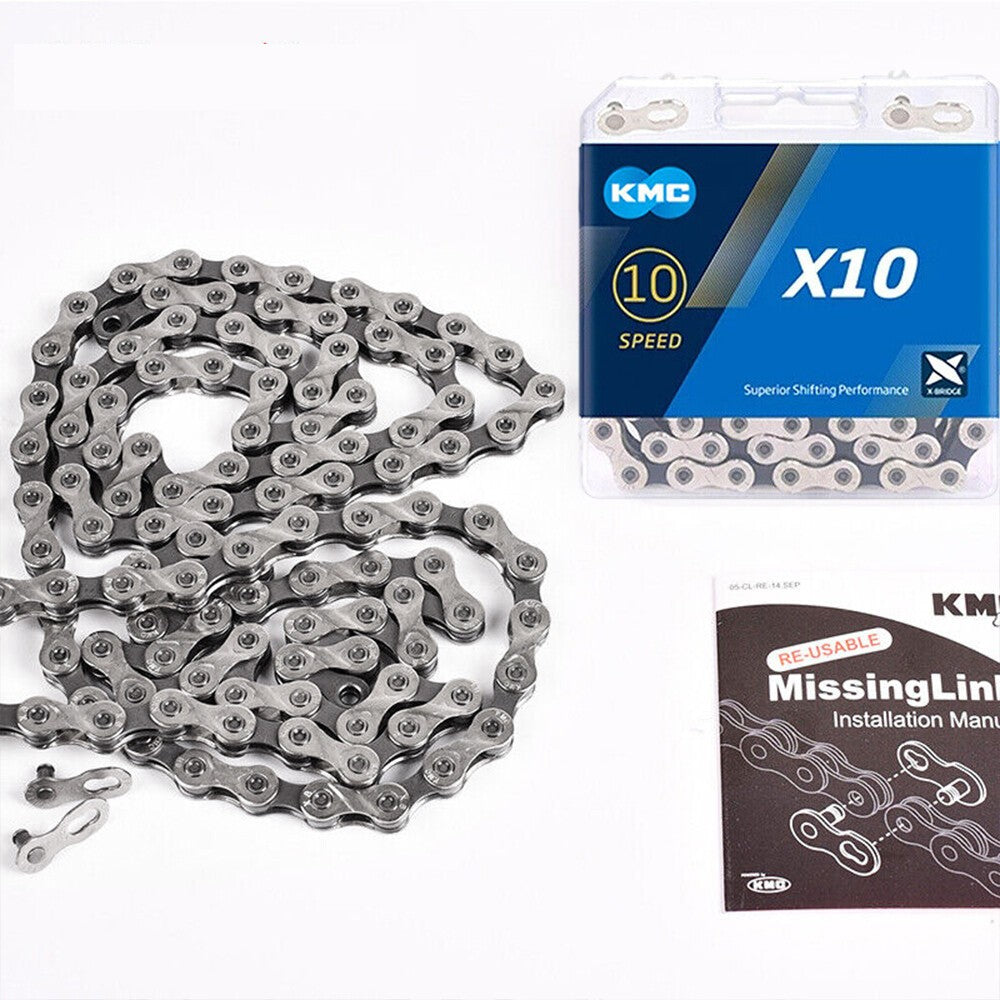 KMC Chain X10 116Links 10 Speed Bicycle Road Mountain Bike MTB