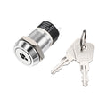 19mm 2 Positions Key Locking Push Button Switch With 2 Keys 2NC-2NO S2803