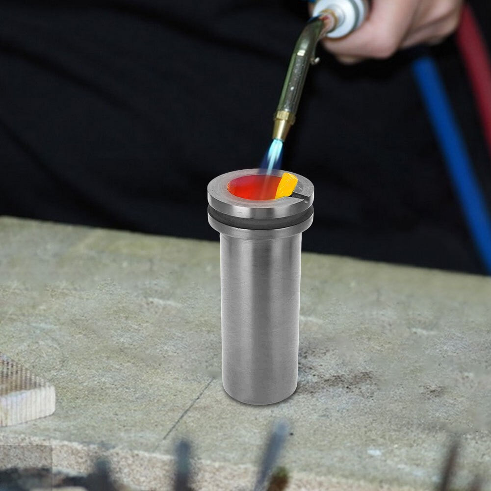 High Purity Graphite Casting Melting Crucible 1KG/2KG/3KG For Gold Silver