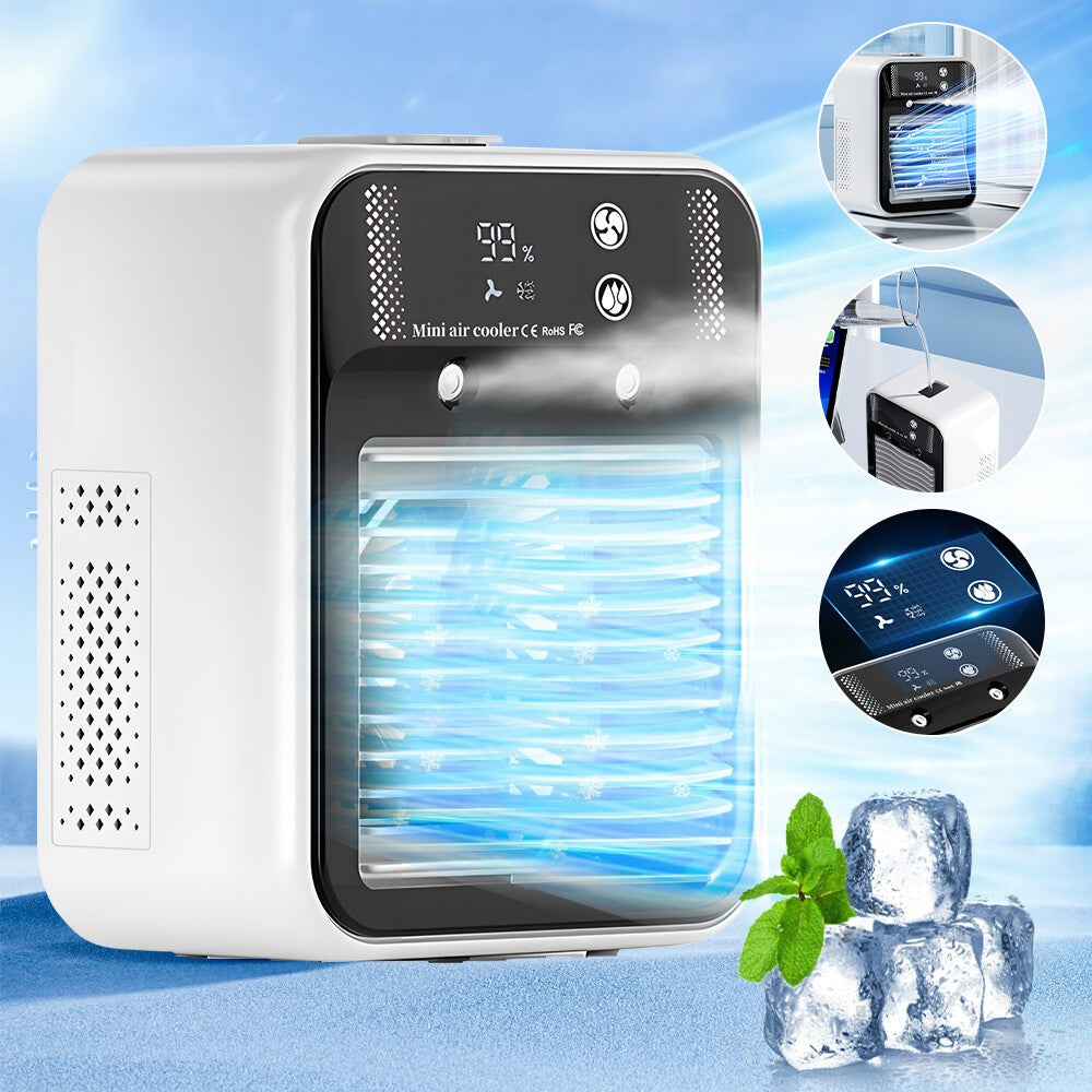 Portable Air Conditioners Ac Unit 2 Wind Speeds for Room Camping Car Office Pet